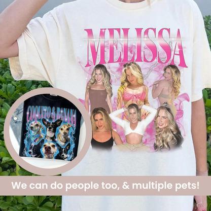 Custom 90s Pet Tee